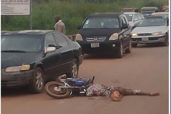 Just In: Tragedy as Truck crushes man to death, children escape in Ondo