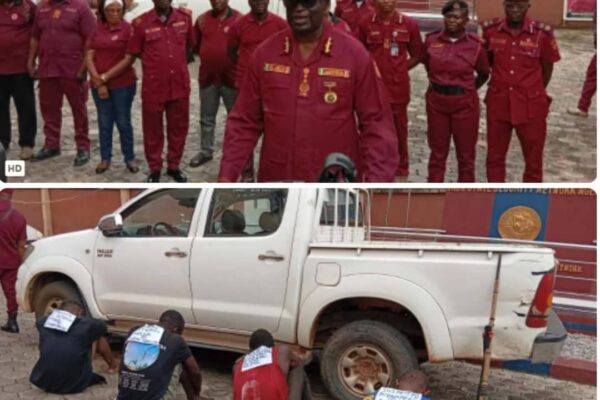 Breaking: Ondo Amotekun suspends Three officers, parades suspects